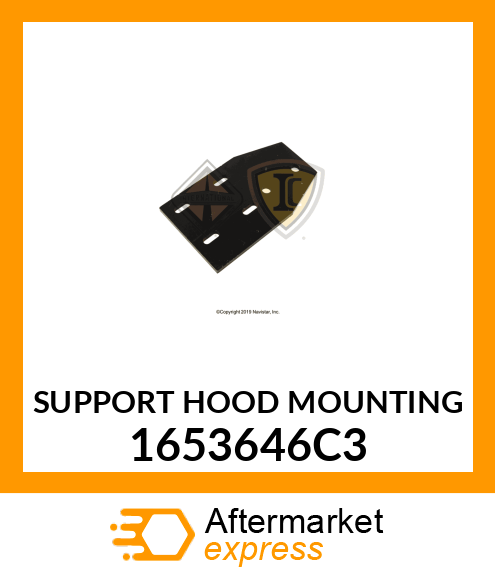 SUPPORT HOOD MOUNTING 1653646C3