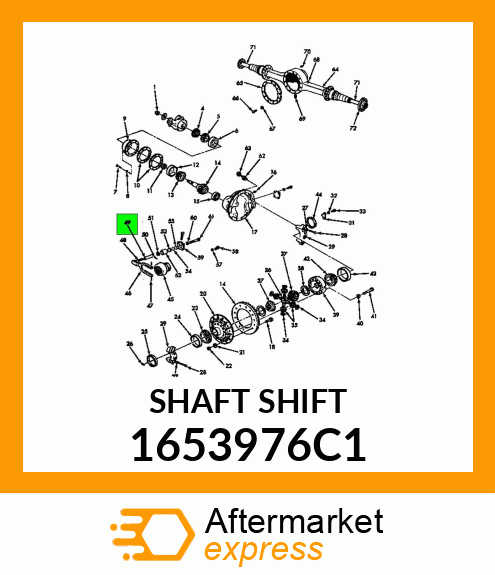 SHAFT SHIFT 1653976C1