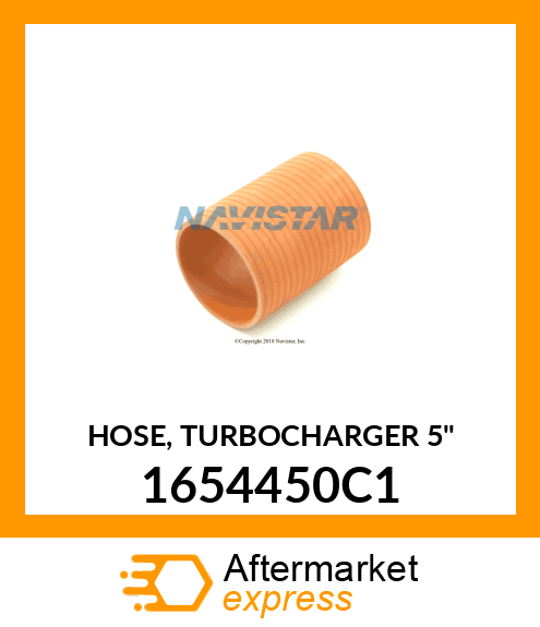 HOSE, TURBOCHARGER 5" 1654450C1