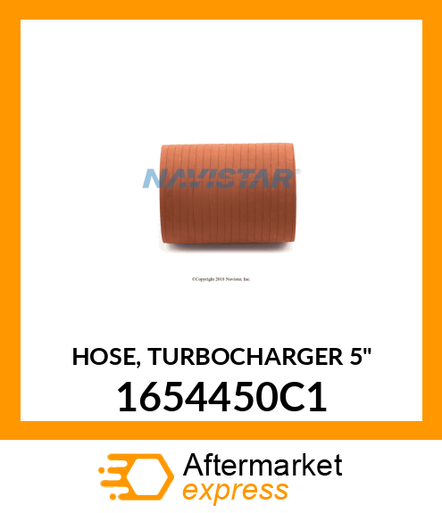 HOSE, TURBOCHARGER 5" 1654450C1