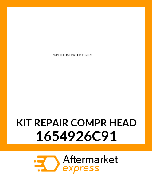 KIT REPAIR COMPR HEAD 1654926C91