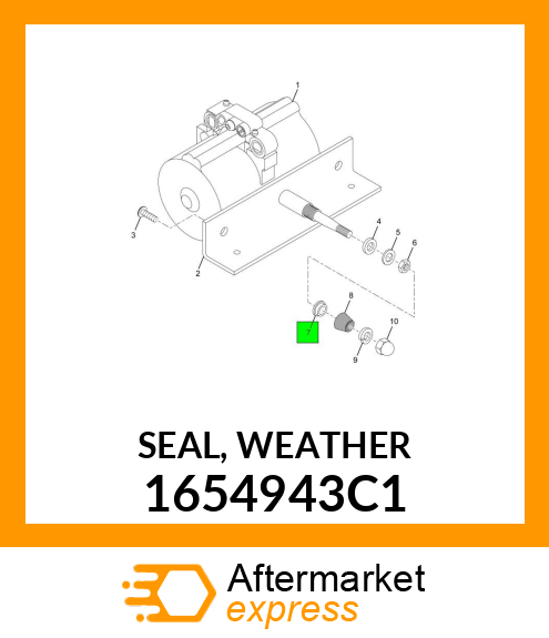 SEAL, WEATHER 1654943C1