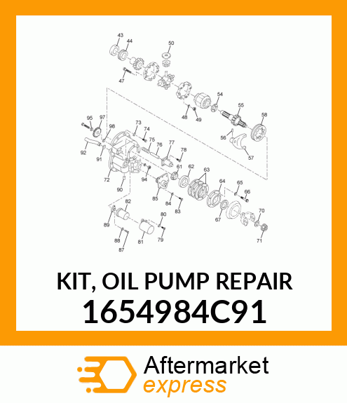 KIT, OIL PUMP REPAIR 1654984C91