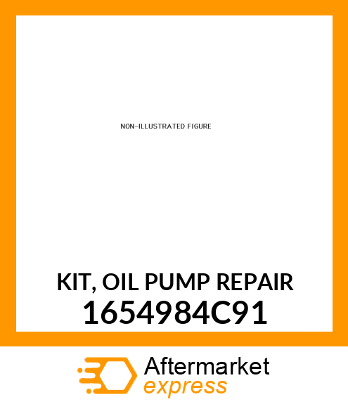 KIT, OIL PUMP REPAIR 1654984C91