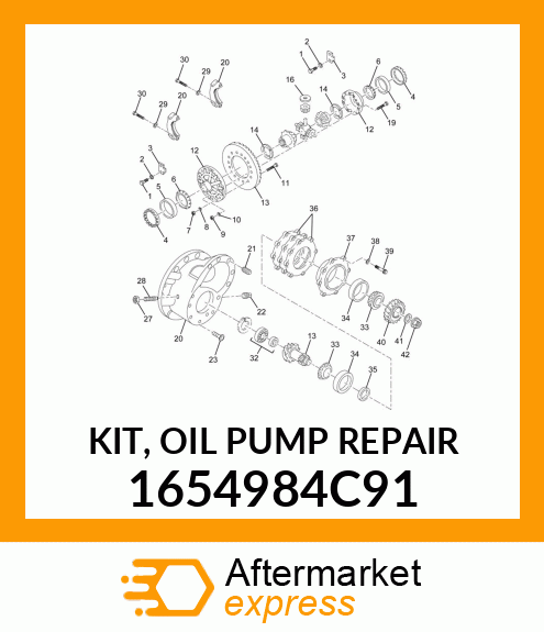 KIT, OIL PUMP REPAIR 1654984C91