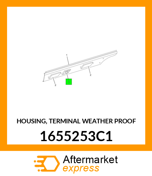 HOUSING, TERMINAL WEATHER PROOF 1655253C1