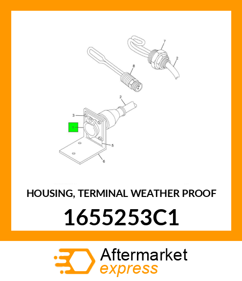 HOUSING, TERMINAL WEATHER PROOF 1655253C1