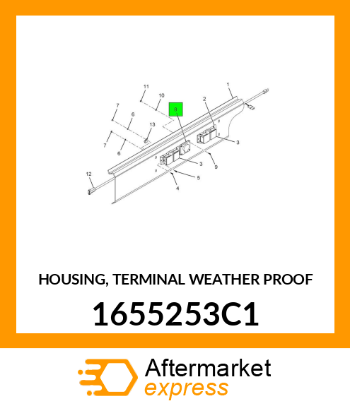 HOUSING, TERMINAL WEATHER PROOF 1655253C1