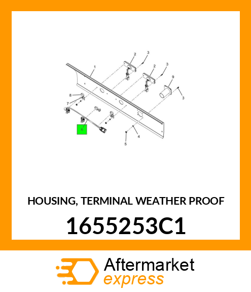 HOUSING, TERMINAL WEATHER PROOF 1655253C1