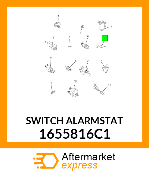 SWITCH ALARMSTAT 1655816C1