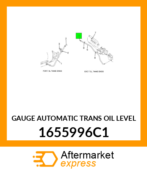 GAUGE AUTOMATIC TRANS OIL LEVEL 1655996C1