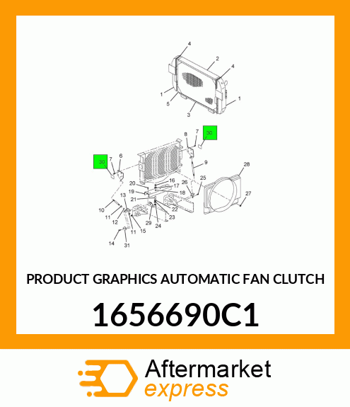 PRODUCT GRAPHICS AUTOMATIC FAN CLUTCH 1656690C1