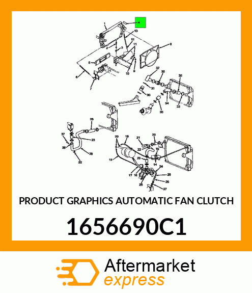 PRODUCT GRAPHICS AUTOMATIC FAN CLUTCH 1656690C1