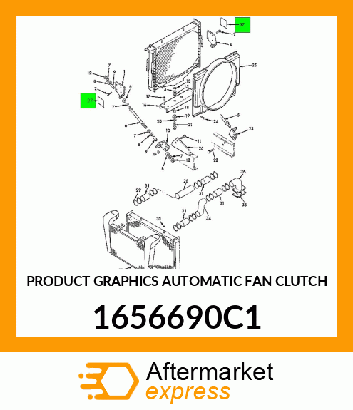 PRODUCT GRAPHICS AUTOMATIC FAN CLUTCH 1656690C1