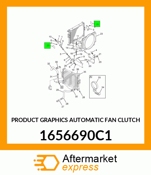 PRODUCT GRAPHICS AUTOMATIC FAN CLUTCH 1656690C1