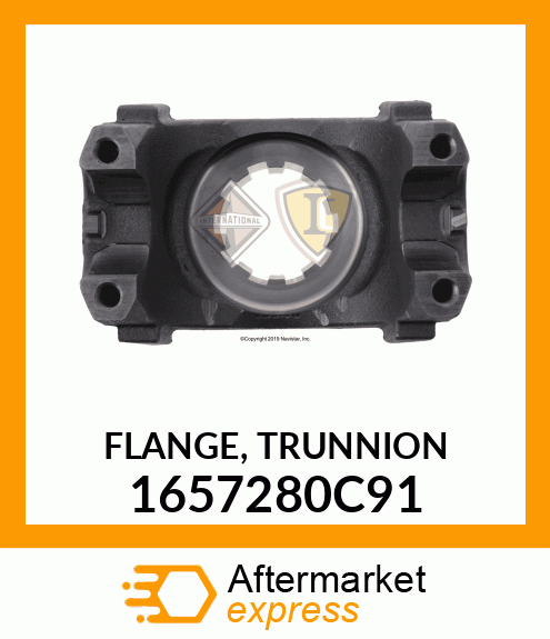 FLANGE, TRUNNION 1657280C91