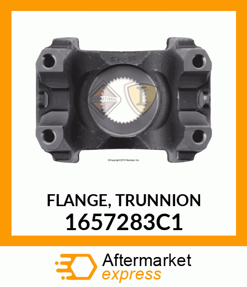 FLANGE, TRUNNION 1657283C1