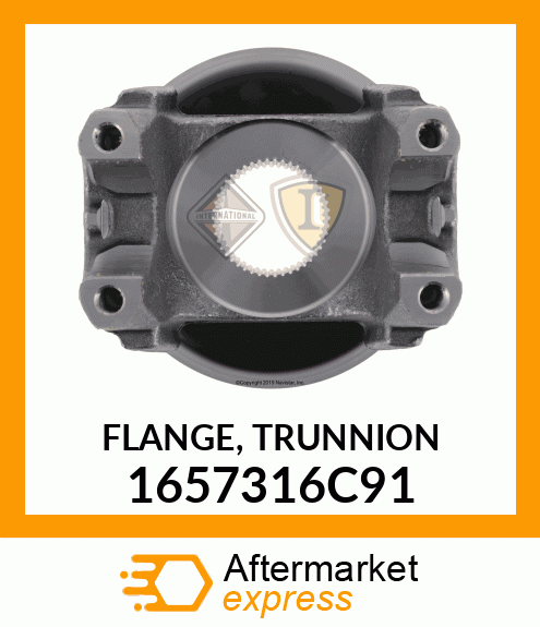 FLANGE, TRUNNION 1657316C91