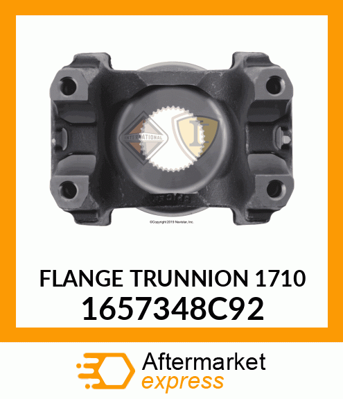 FLANGE TRUNNION 1710 1657348C92