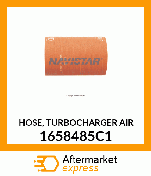 HOSE, TURBOCHARGER AIR 1658485C1