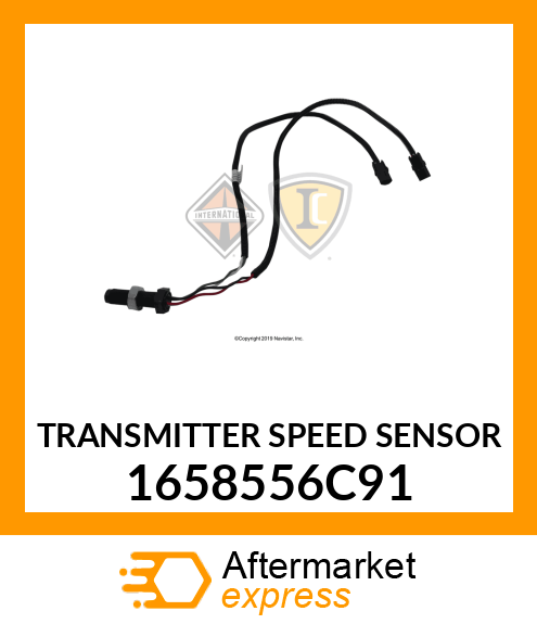 TRANSMITTER SPEED SENSOR 1658556C91