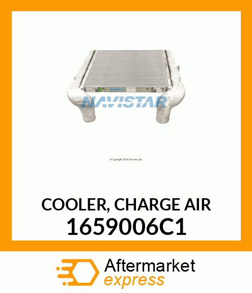 COOLER, CHARGE AIR 1659006C1