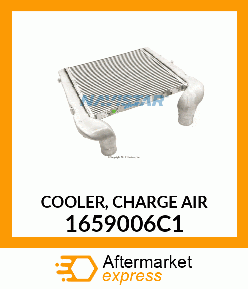 COOLER, CHARGE AIR 1659006C1