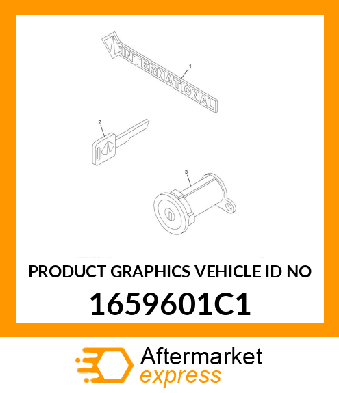 PRODUCT GRAPHICS VEHICLE ID NO 1659601C1