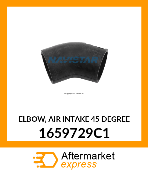 ELBOW, AIR INTAKE 45 DEGREE 1659729C1