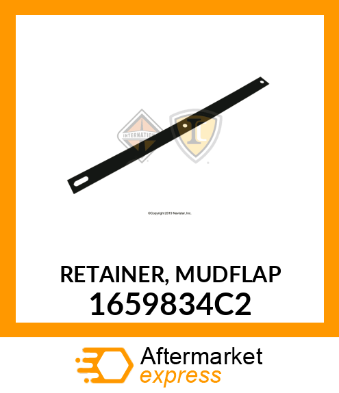 RETAINER, MUDFLAP 1659834C2