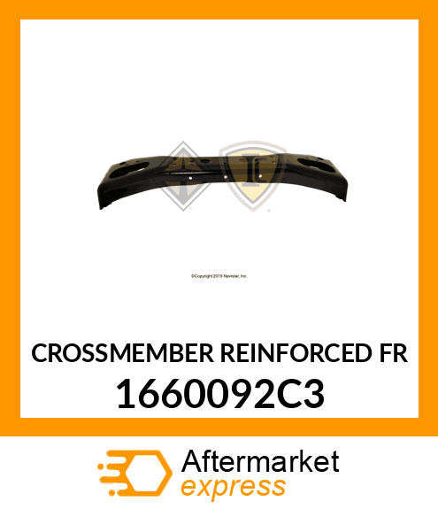 CROSSMEMBER REINFORCED FR 1660092C3