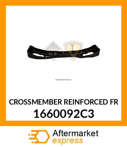 CROSSMEMBER REINFORCED FR 1660092C3