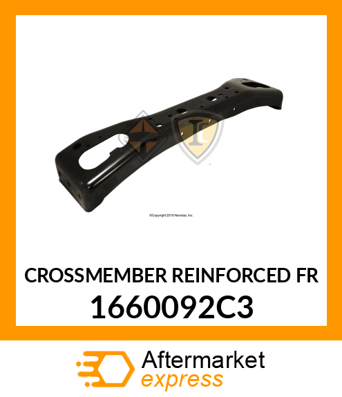 CROSSMEMBER REINFORCED FR 1660092C3