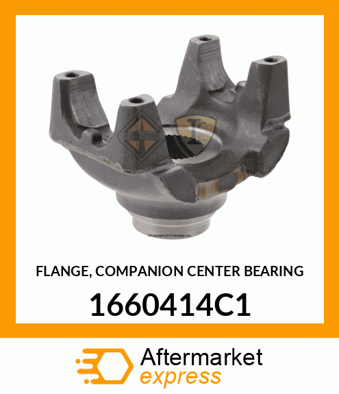 FLANGE, COMPANION CENTER BEARING 1660414C1