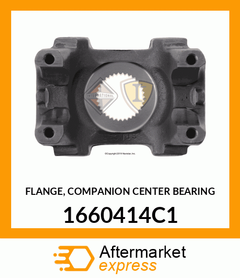 FLANGE, COMPANION CENTER BEARING 1660414C1