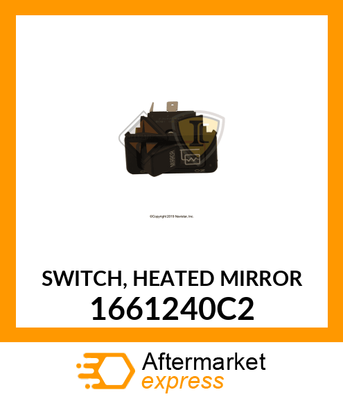 SWITCH, HEATED MIRROR 1661240C2