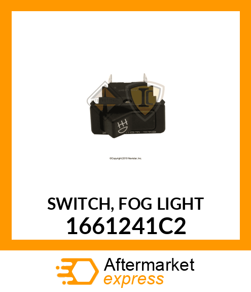 SWITCH, FOG LIGHT 1661241C2