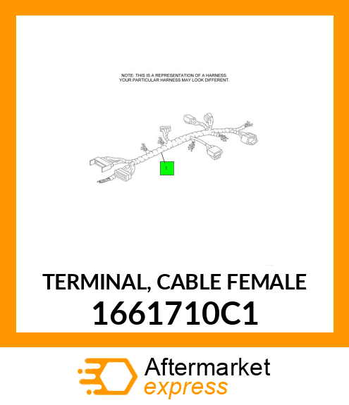 TERMINAL, CABLE FEMALE 1661710C1