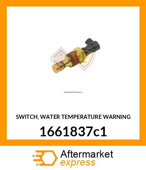 SWITCH, WATER TEMPERATURE WARNING 1661837c1