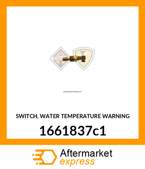 SWITCH, WATER TEMPERATURE WARNING 1661837c1