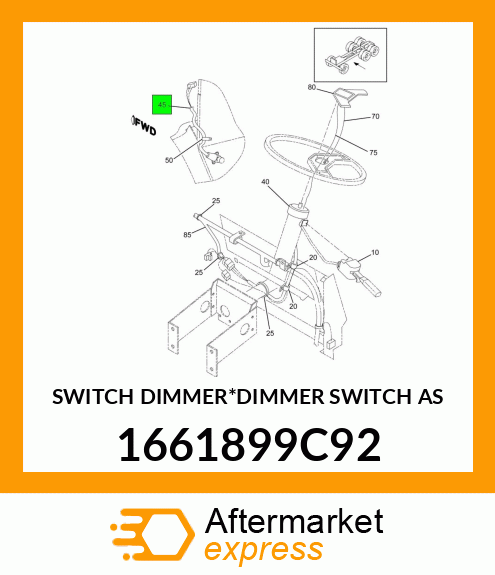 SWITCH DIMMER*DIMMER SWITCH AS 1661899C92