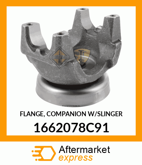 FLANGE, COMPANION W/SLINGER 1662078C91