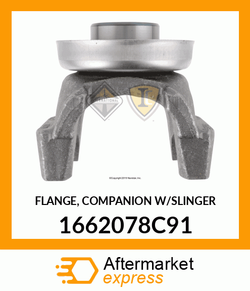 FLANGE, COMPANION W/SLINGER 1662078C91