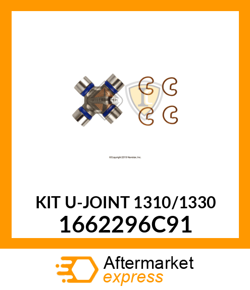 KIT U-JOINT 1310/1330 1662296C91