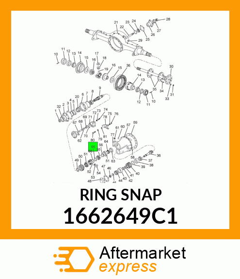 RING SNAP 1662649C1