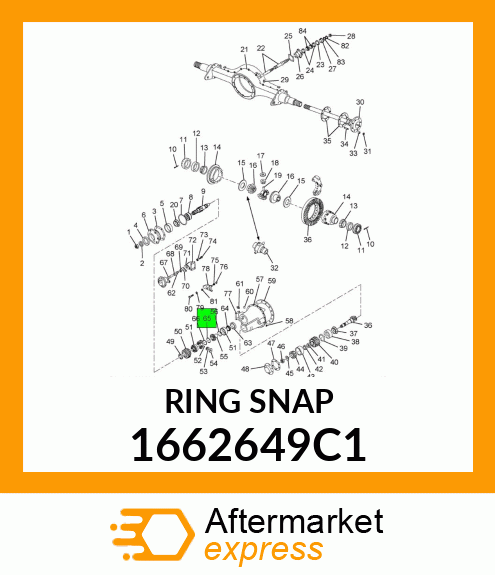 RING SNAP 1662649C1