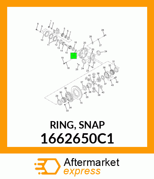 RING, SNAP 1662650C1