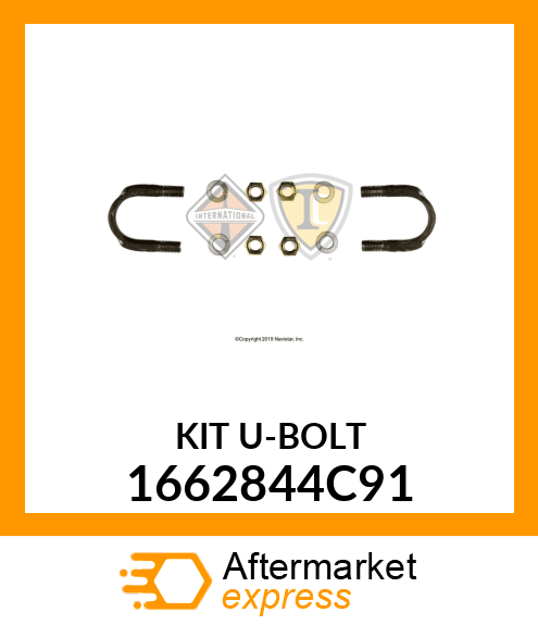 KIT U-BOLT 1662844C91