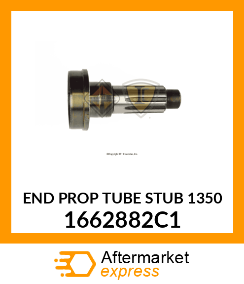 END PROP TUBE STUB 1350 1662882C1