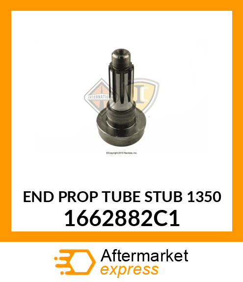 END PROP TUBE STUB 1350 1662882C1